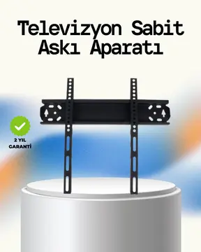 Universal TV Askı Aparatı 32-65 İnç Güçlü Çelik Gövde Sağa-Sola Ayar