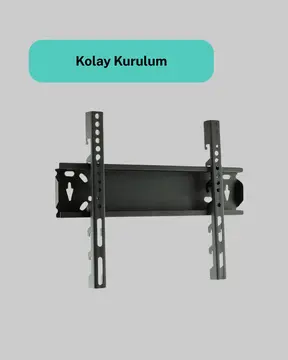 LED TV Askı Aparatı 32-42 İnç Uyumlu Sağlam Çelik Kompakt Tasarım