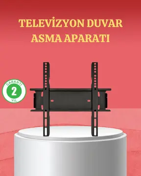 32-42 İnç TV Askı Aparatı Kolay Kurulum Düz ve Kompakt Tasarım