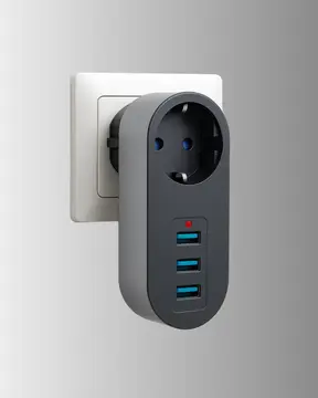 Akım Korumalı USB’li Priz – Güçlü 2500W Isı ve Çocuk Koruması