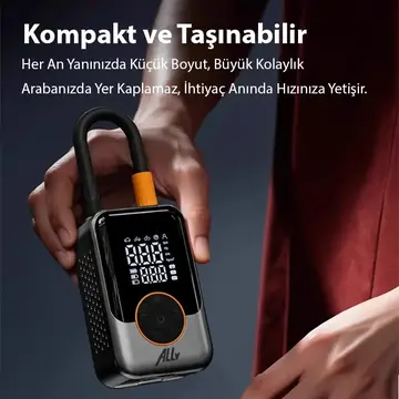 ALLY ST-221D Pro Akıllı Hava Kompresörü Araç kablosuz hava pompası