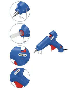 11 mm Silikon Uyumlu 100 W Güçlü Silikon Tabancası 5 Adet Silikon Hediyeli