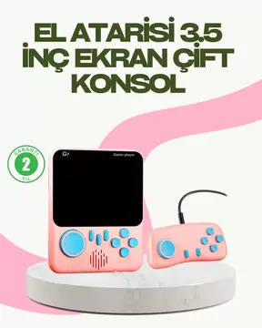 666 Oyunlu Retro Game Console – TV ve Çift Gamepad Desteği