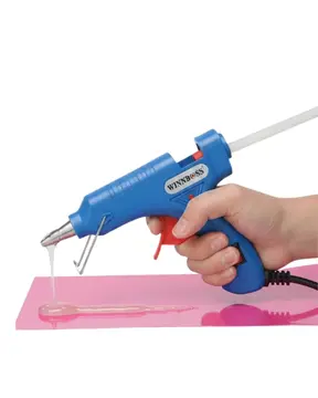 Pratik Kullanımlı 20W Silikon Tabancası 7.5 mm Silikon Uyumlu 5 Adet Hediye Silikon