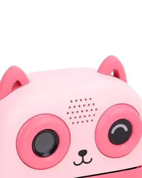 Çocuklar İçin Baskılı Mini Kamera 6 Kalem 5 Kağıt Rulosu Hediyeli Eğlenceli Fotoğraf Makinesi