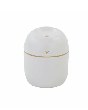 Sessiz Mini Nemlendirici 5 Esans Hediyeli USB Bağlantılı LED Işıklı Buhar Makinesi