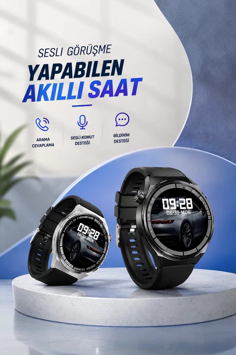 Ucuz ve Kaliteli Yeni Nesil Bluetooth Bağlantılı Akıllı Saat