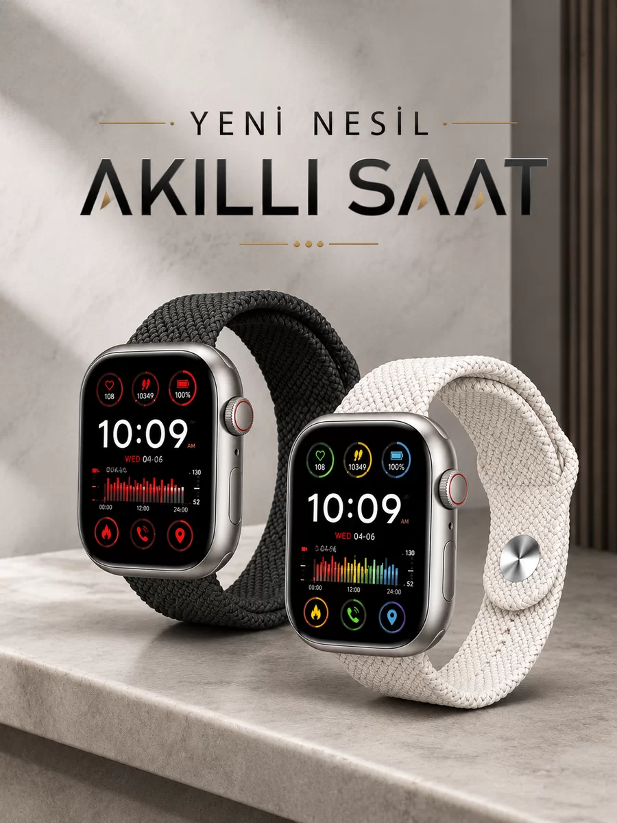 Akıllı Saat Yeni Nesil GPS Özelliği NFC Ve Uyku Takibi