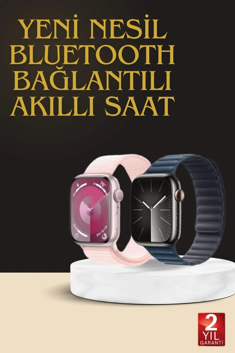 Akıllı Saat İos Andorid Destekli Titreşimli GPS Özelliği Bildirim Özelliği