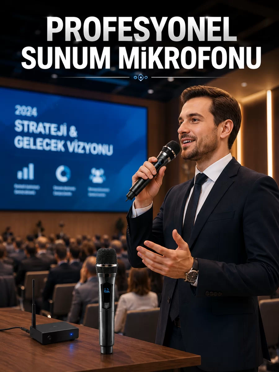 Çift Mikrofon Seti Profesyonel Ses Performansı