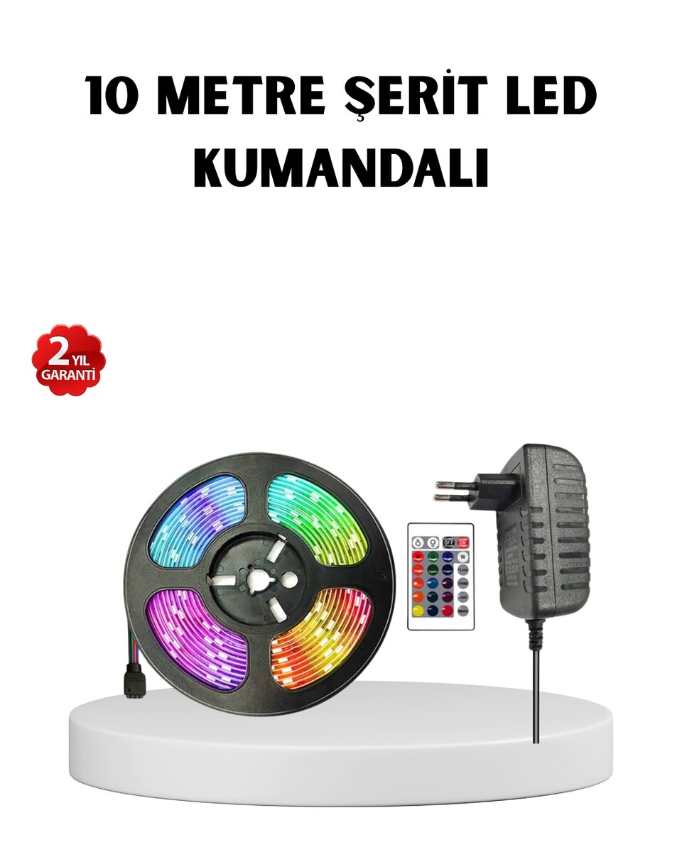 Renkli Smart LED Şerit – Suya Dayanıklı Esnek Enerji Tasarruflu
