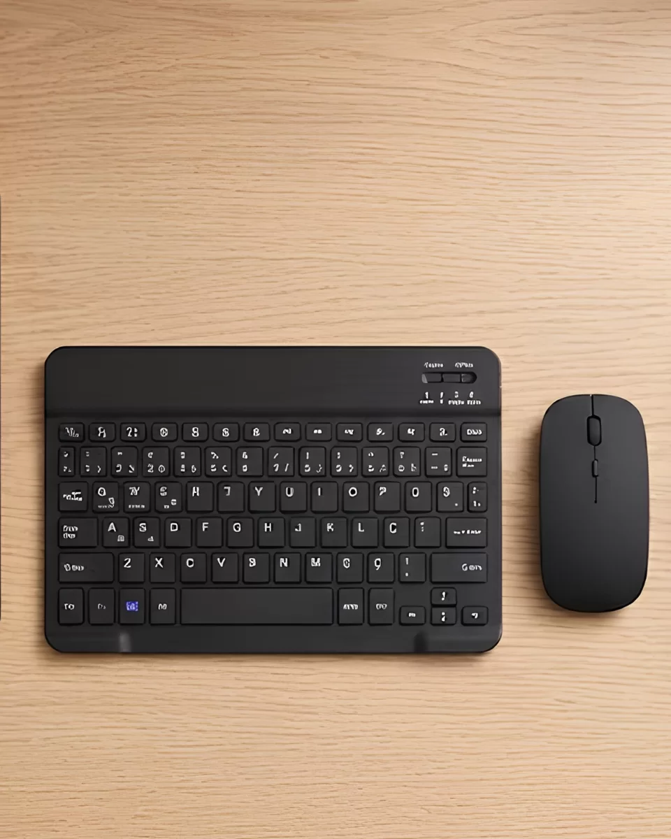 Sessiz Tuşlu Kablosuz Klavye Mouse Seti Çoklu Cihaz Uyumlu
