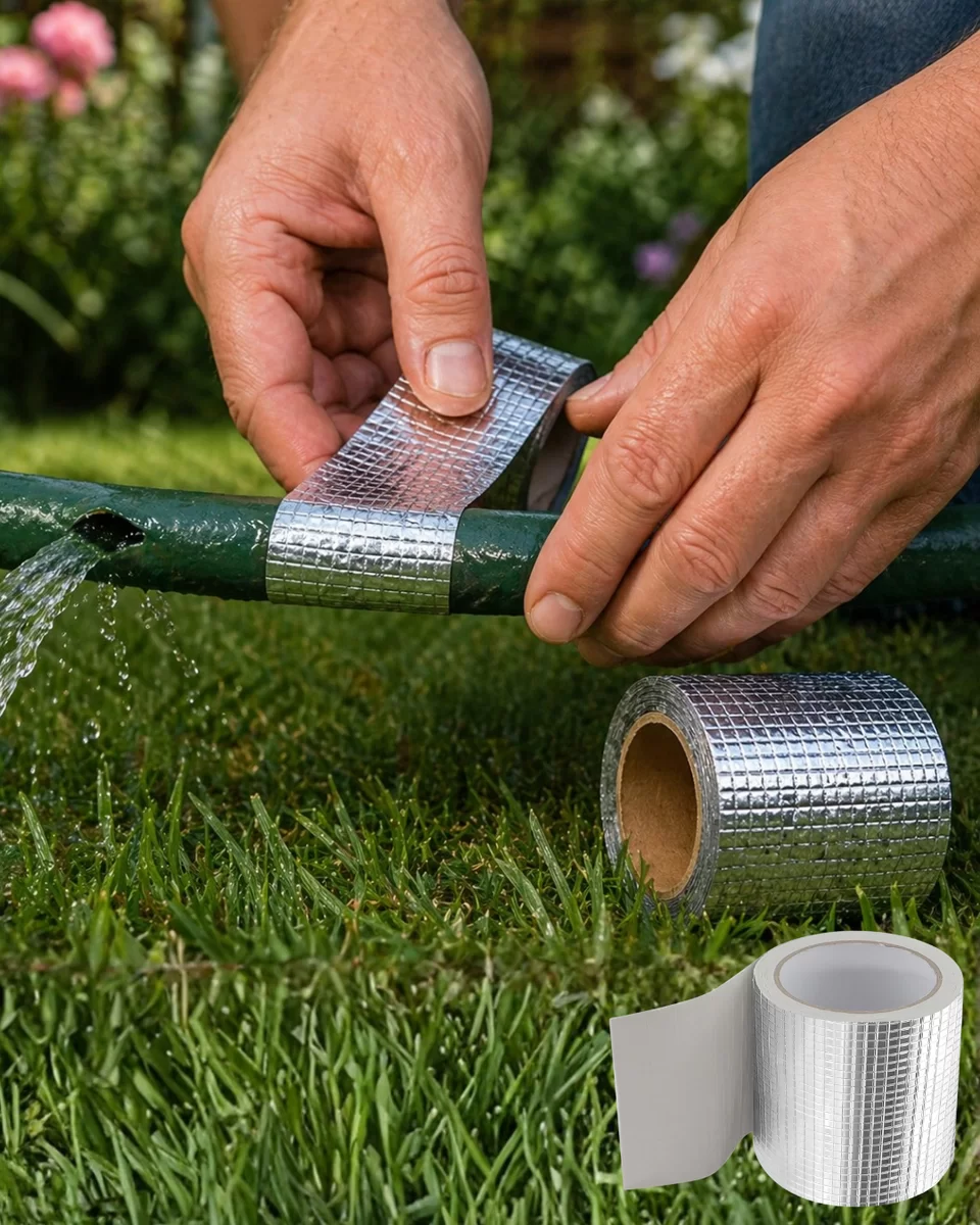 96mm Su Kaçak Önleyici Tamir Bandı 2 Metre Güçlü Yapışkanlı Onarım Bandı