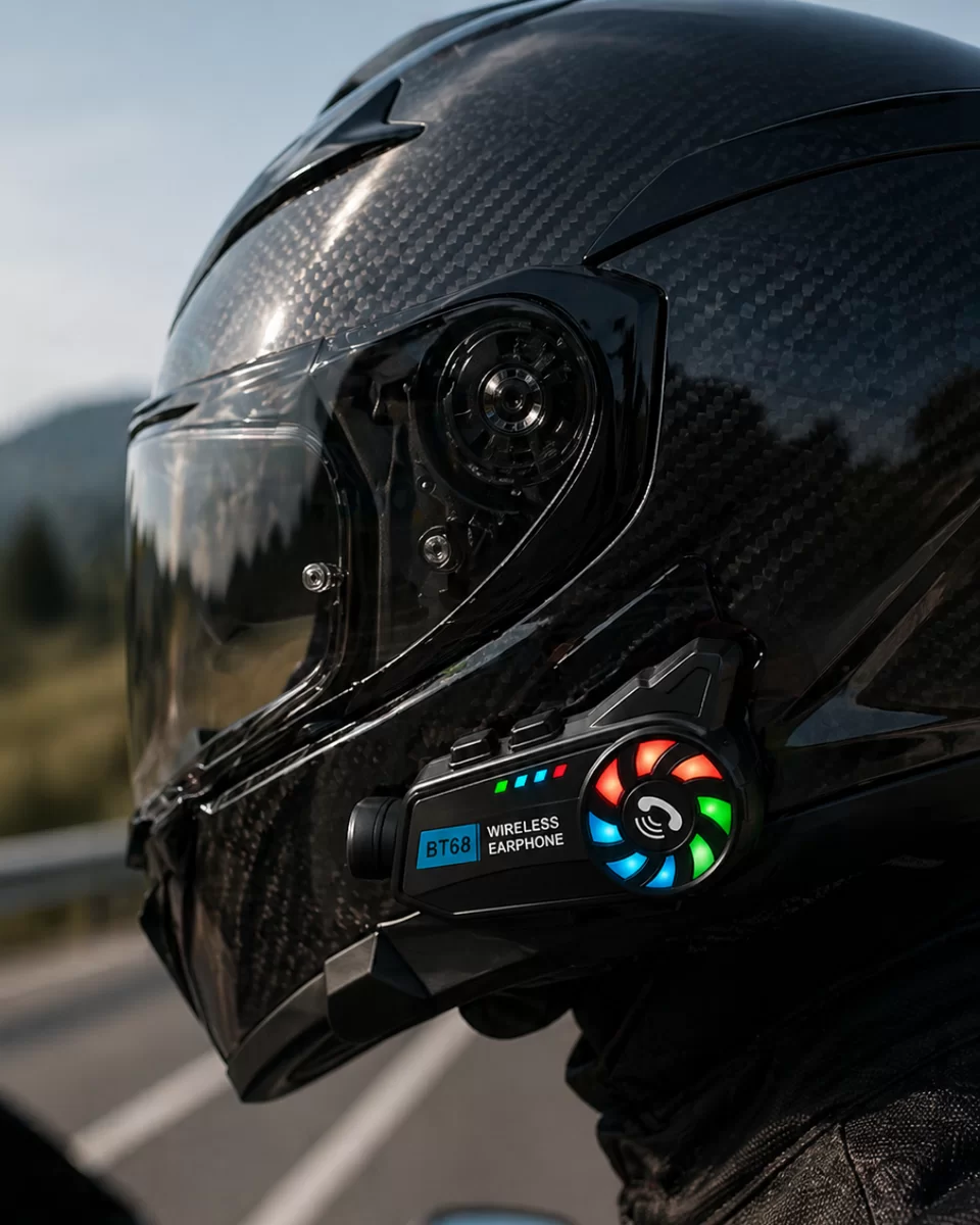Kask Kamerası Bluetooth Bağlantılı 1080P Kayıt ve Akıllı Kontrol Sistemi