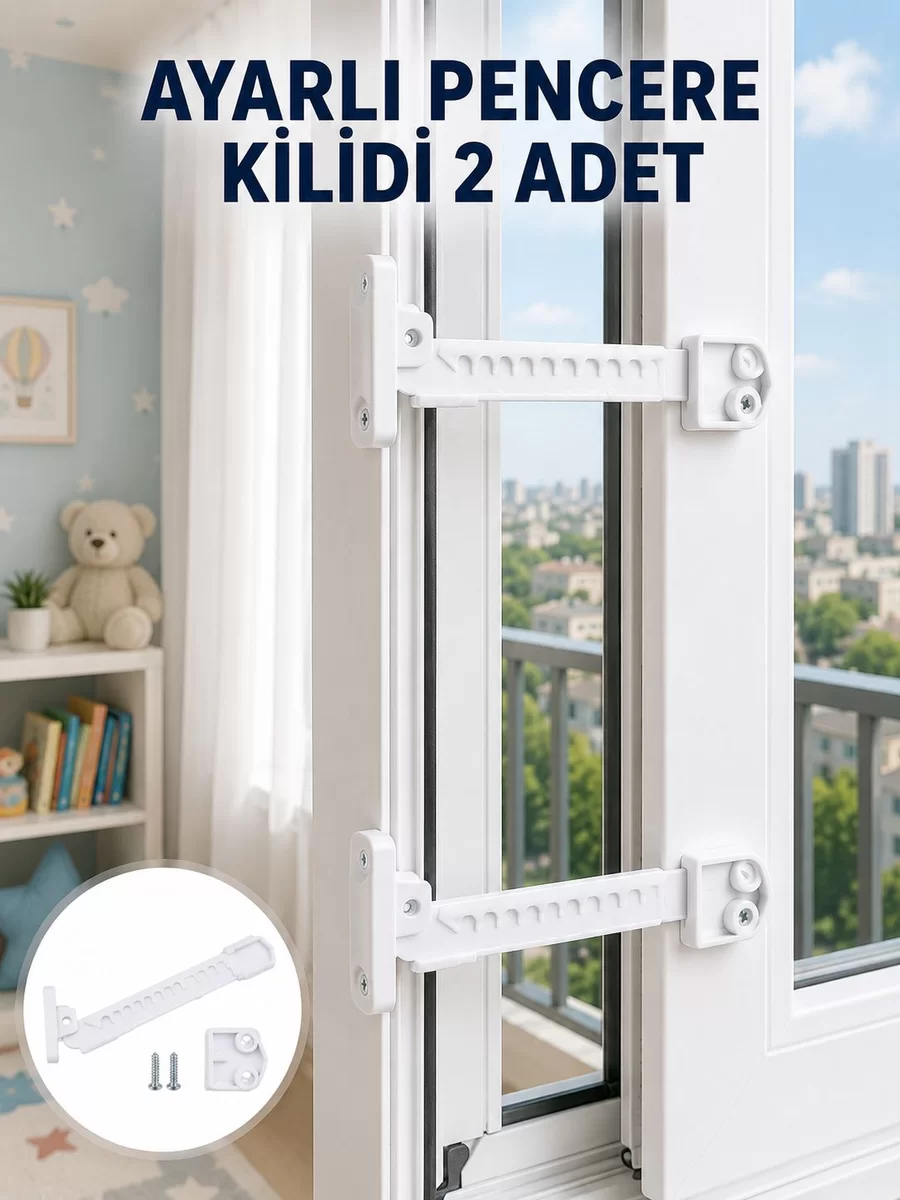 İçe Açılan Pencereler İçin Güvenlik ve Sınırlayıcı Aparat Yeni Nesil