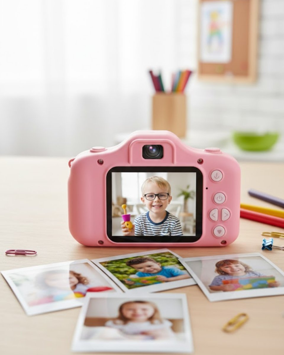 Kompakt Dijital Kamera HD Video ve Fotoğraf Kayıt Özellikli USB Şarjlı Mini Cihaz