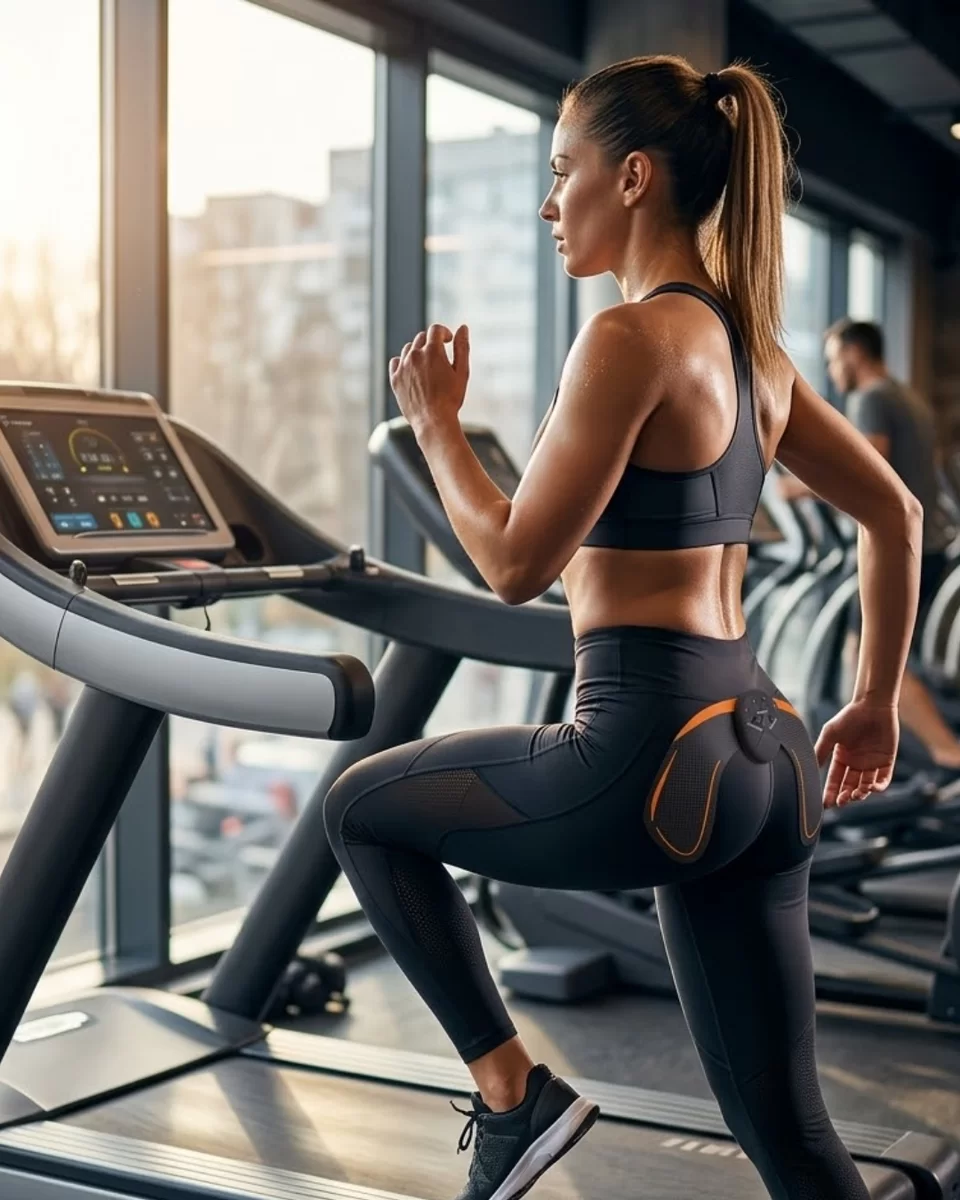 Kas Geliştirici EMS Kalça Egzersiz Cihazı Kablosuz Pratik Spor Aleti