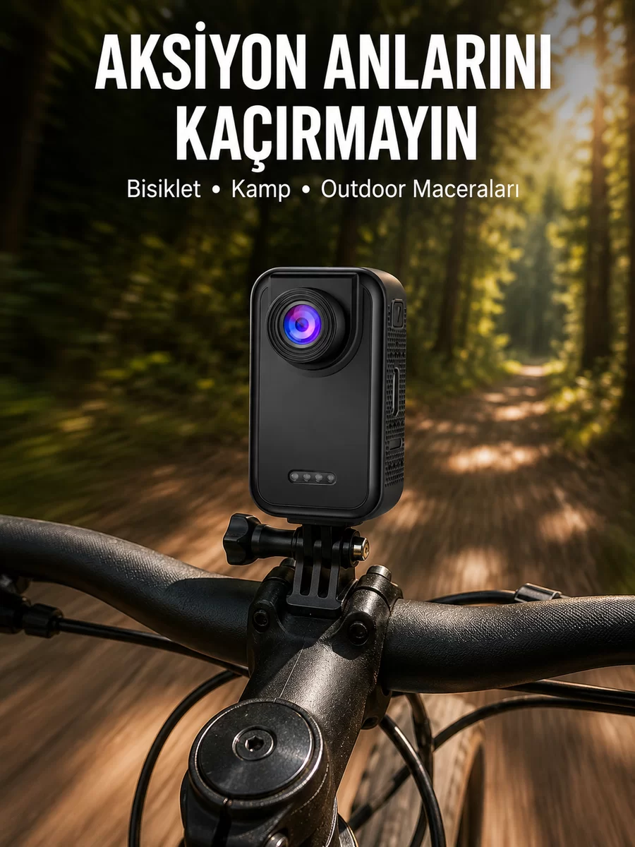 Cep Boy Kamera ile Her Anınızı Pratik ve Stabil Kaydedin Yeni Nesil