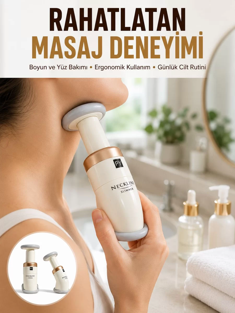 Gıdı Bölgesi İçin Boyun ve Çene Altı Egzersiz Aleti Yeni Nesil