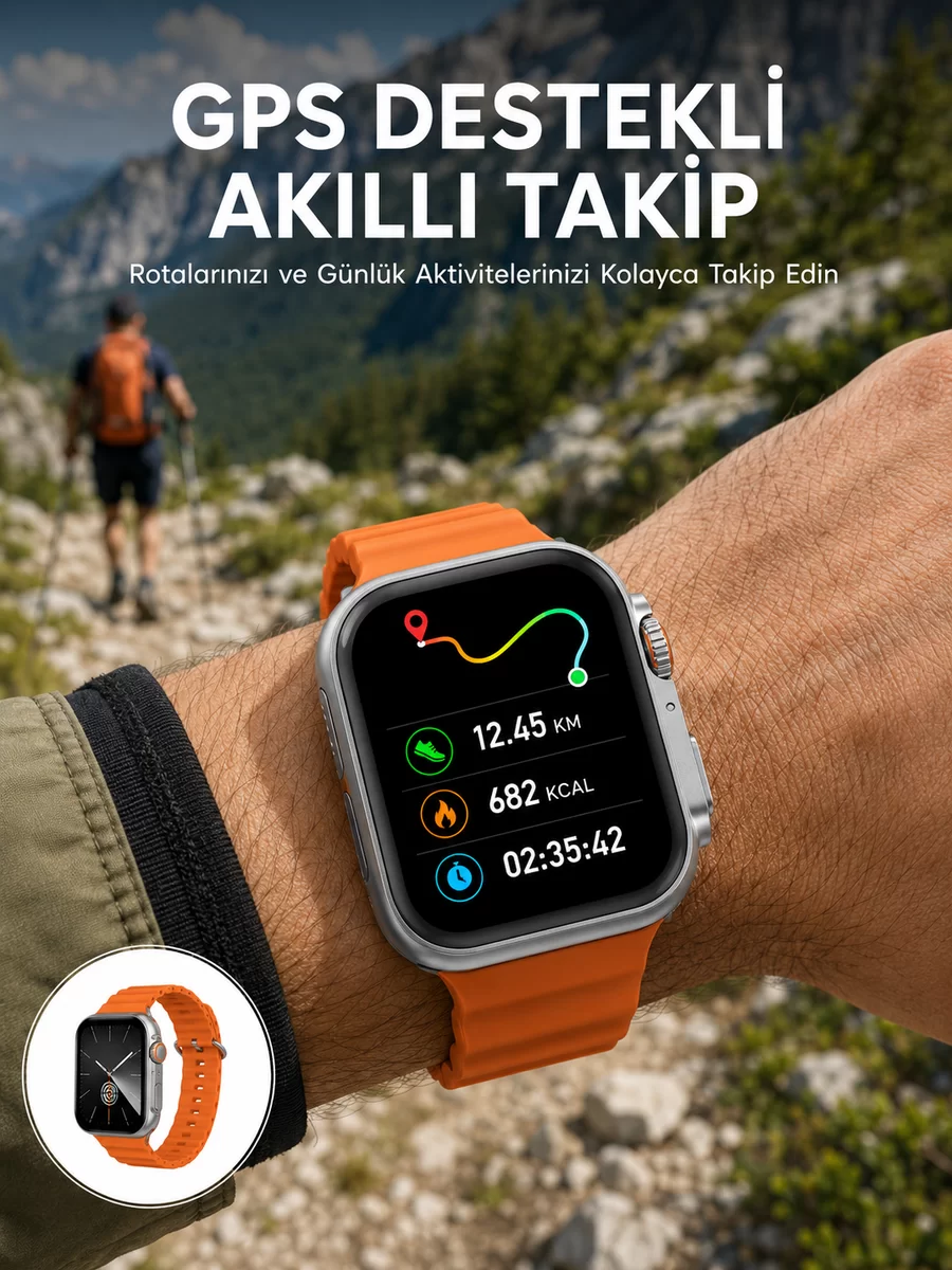Yeni Nesil Çağrı Cevaplayabilen 47 MM Titreşimli Çok Fonksiyonlu Akıllı Saat Yeni Nesil