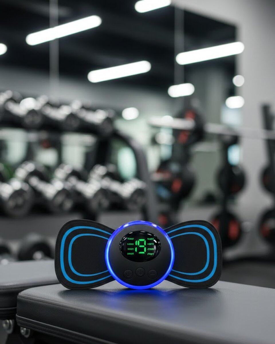 Elektronik Kas Uyarıcı EMS Masaj Pedi Evde Spor Destekleyici