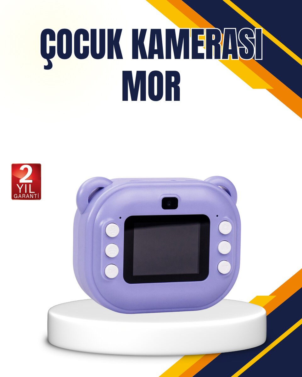 18 Efektli Şipşak Kamera – Oyunlu Müzik Çalarlı ve Anında Baskı Özellikli