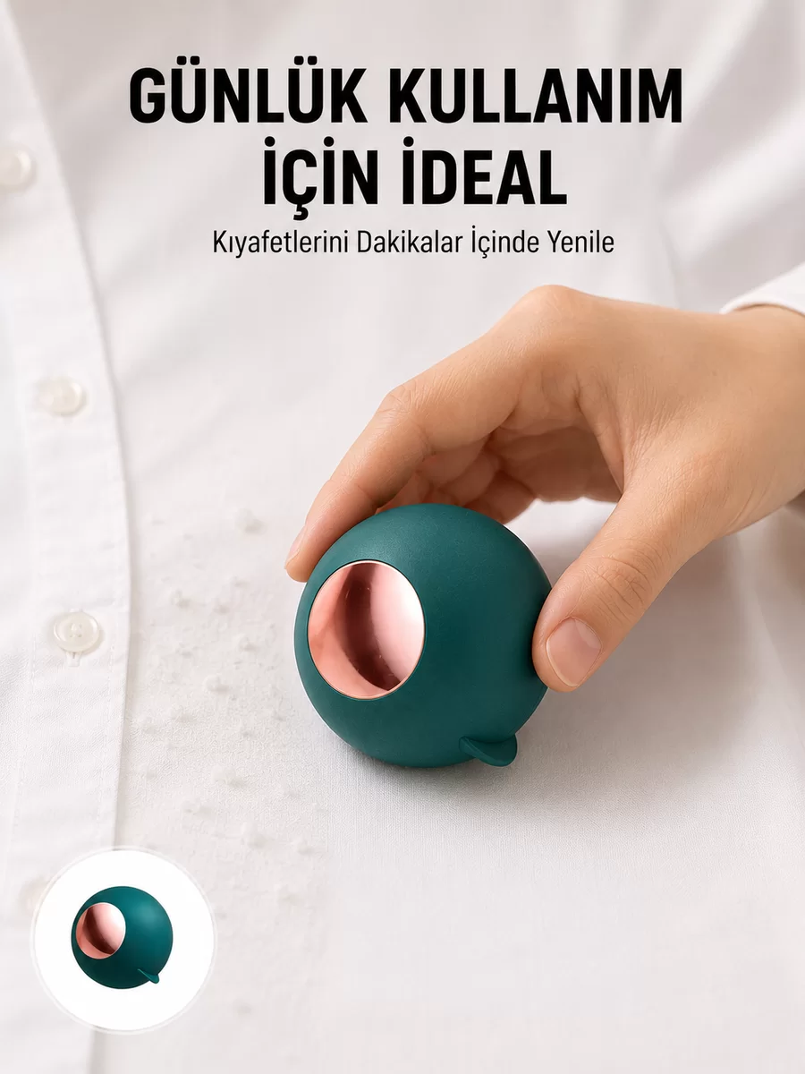 Evcil Hayvan Tüyü ve Tiftik Temizleyici Top – Giysi ve Mobilya İçin
