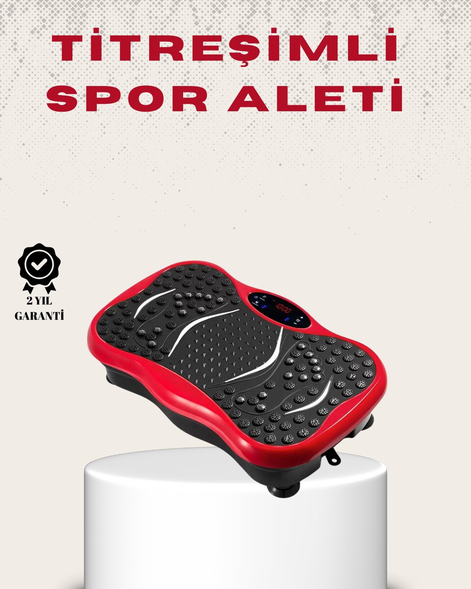 Vücut Sıkılaştırmaya Yardımcı Titreşimli Fitness Platformu