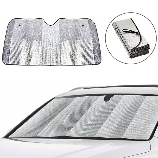 Isı ve Güneş Yansıma Önleyici Oto Ön Cam Güneşliği Opel Astra Fiat Egea Hyundai i20 Renault Megane