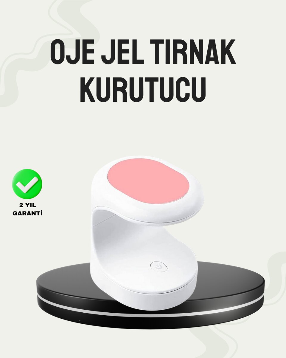 Cilt Dostu Işık Teknolojili Kurutucu – Güvenli ve Konforlu Kullanım