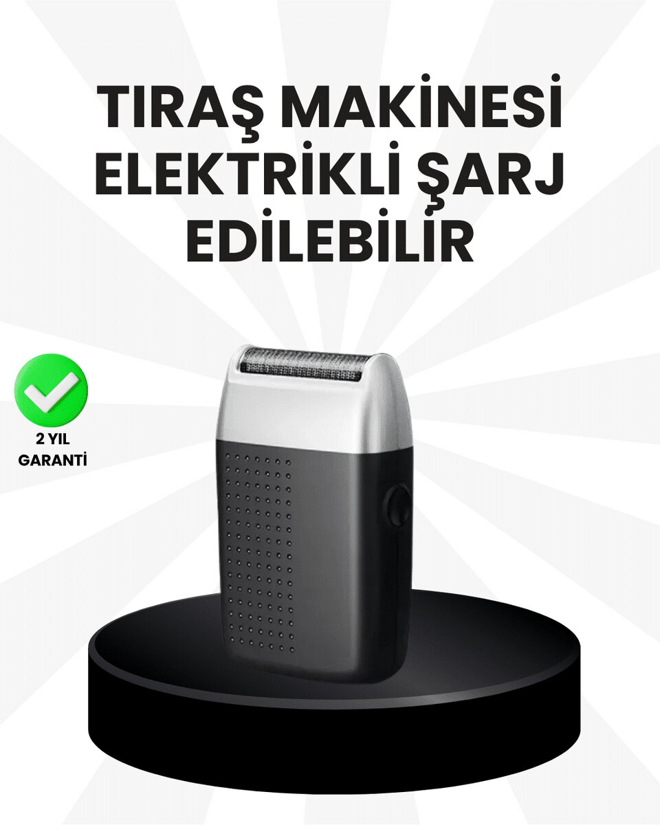 Evde Kuaför Konforu: USB Şarjlı Saç ve Sakal Kesme Makinesi