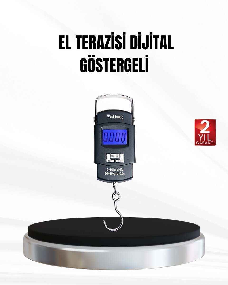 Dijital El Terazisi – Hassas Bavul Tartısı Gülen Yüz Tasarımlı