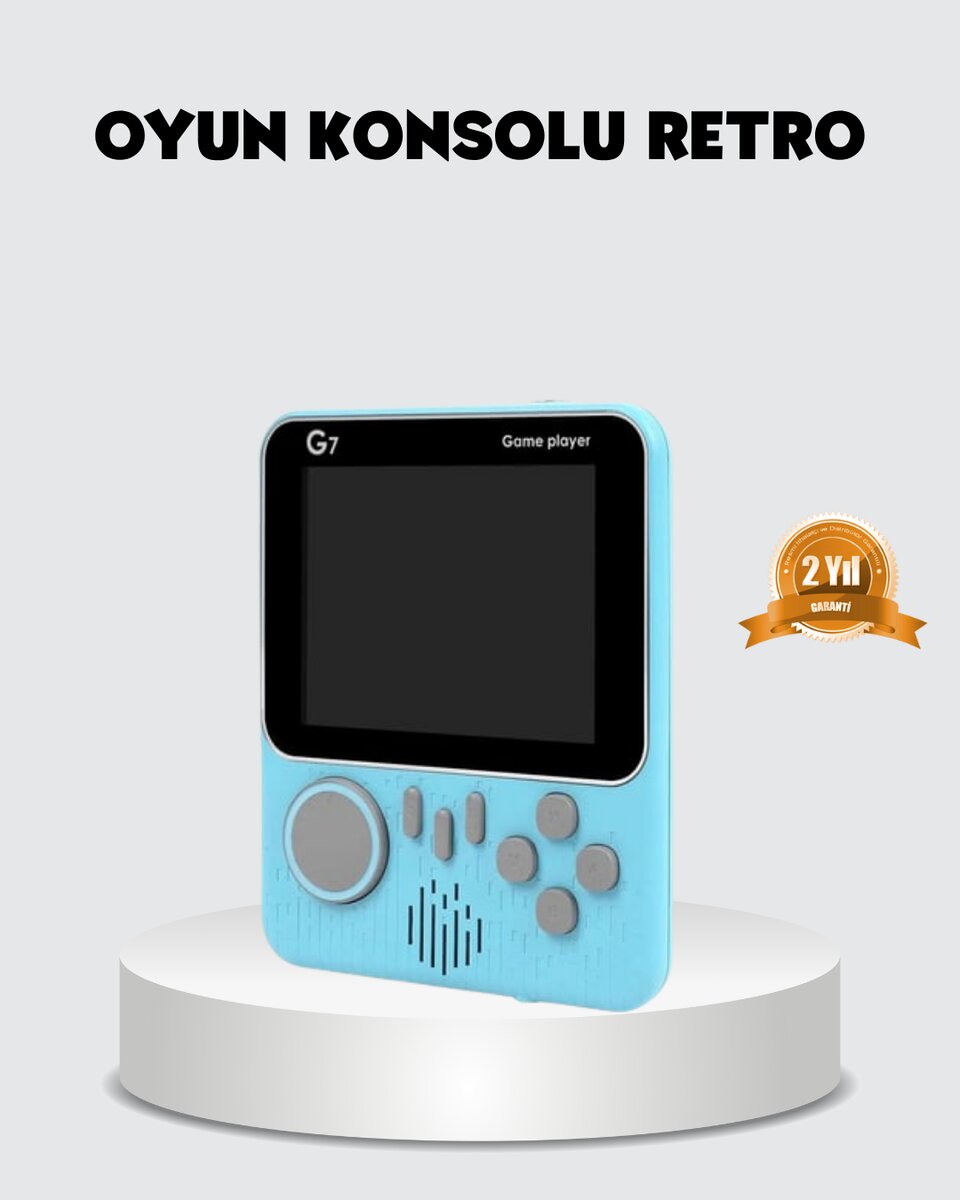 Taşınabilir Retro Oyun Konsolu – 3.5 İnç LCD 666 Klasik Oyun TV Destekli