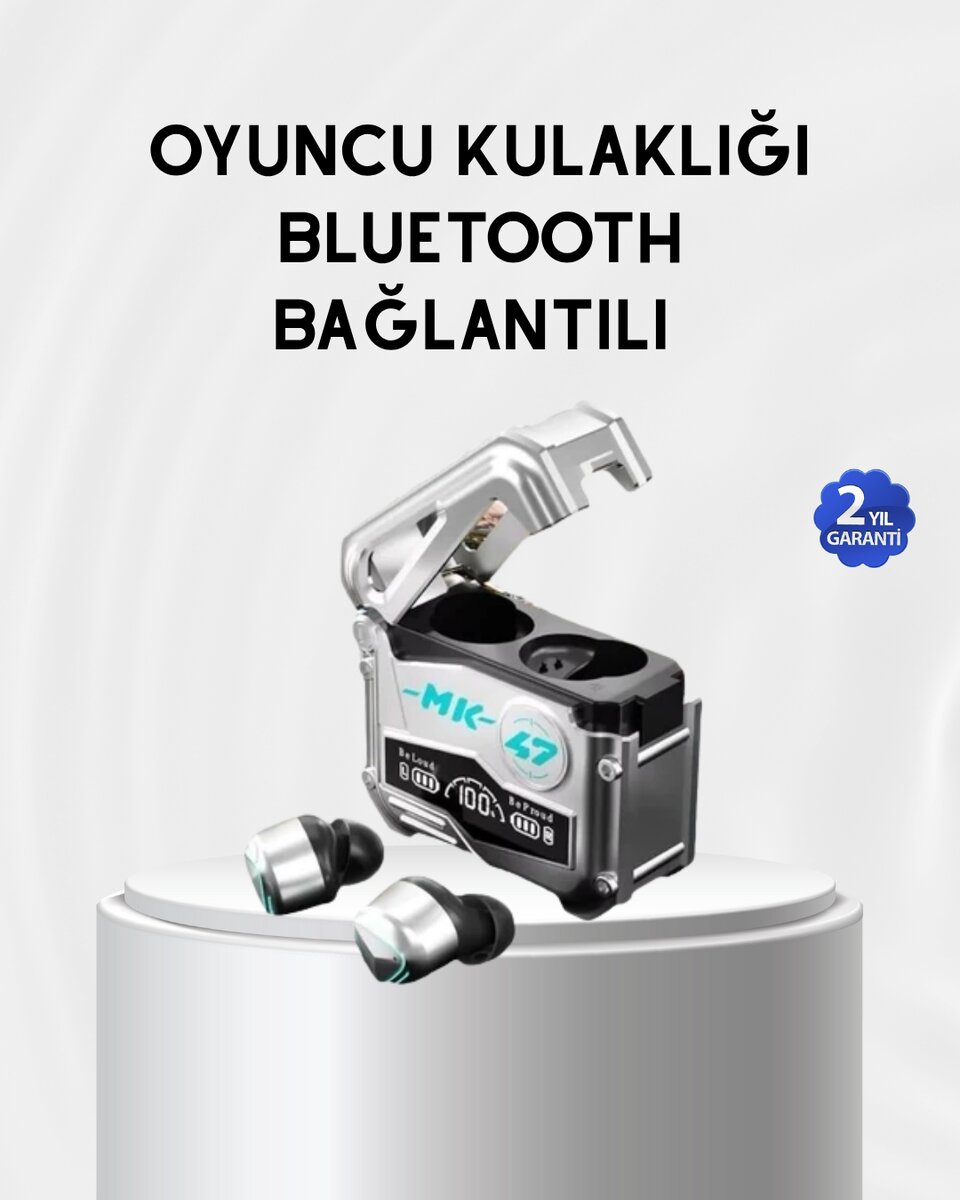 Powerbank Özellikli Bluetooth Kulaklık – Ergonomik Suya Dayanıklı