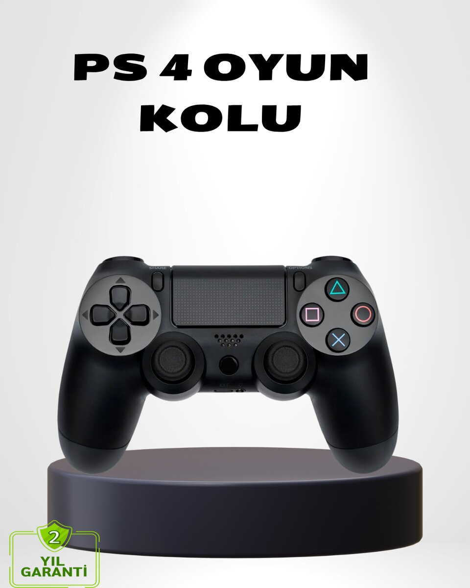 Titreşimli Kablosuz Oyun Kolu – PS4 PC Mobil Tablet ve Steam Uyumlu