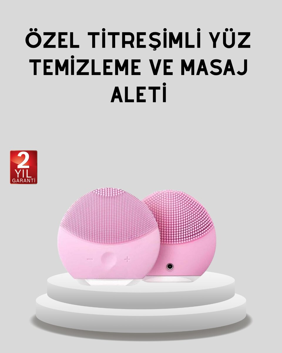 Taşınabilir Silikon Masaj Aleti – Derin Temizlik Yüz ve El Kullanımına Uygun