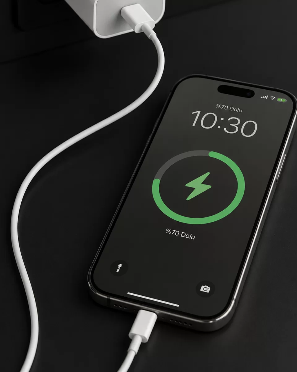 iPhone 13 12 11 XR XS X SE 2022 2020 20W Lightning Şarj Cihazı