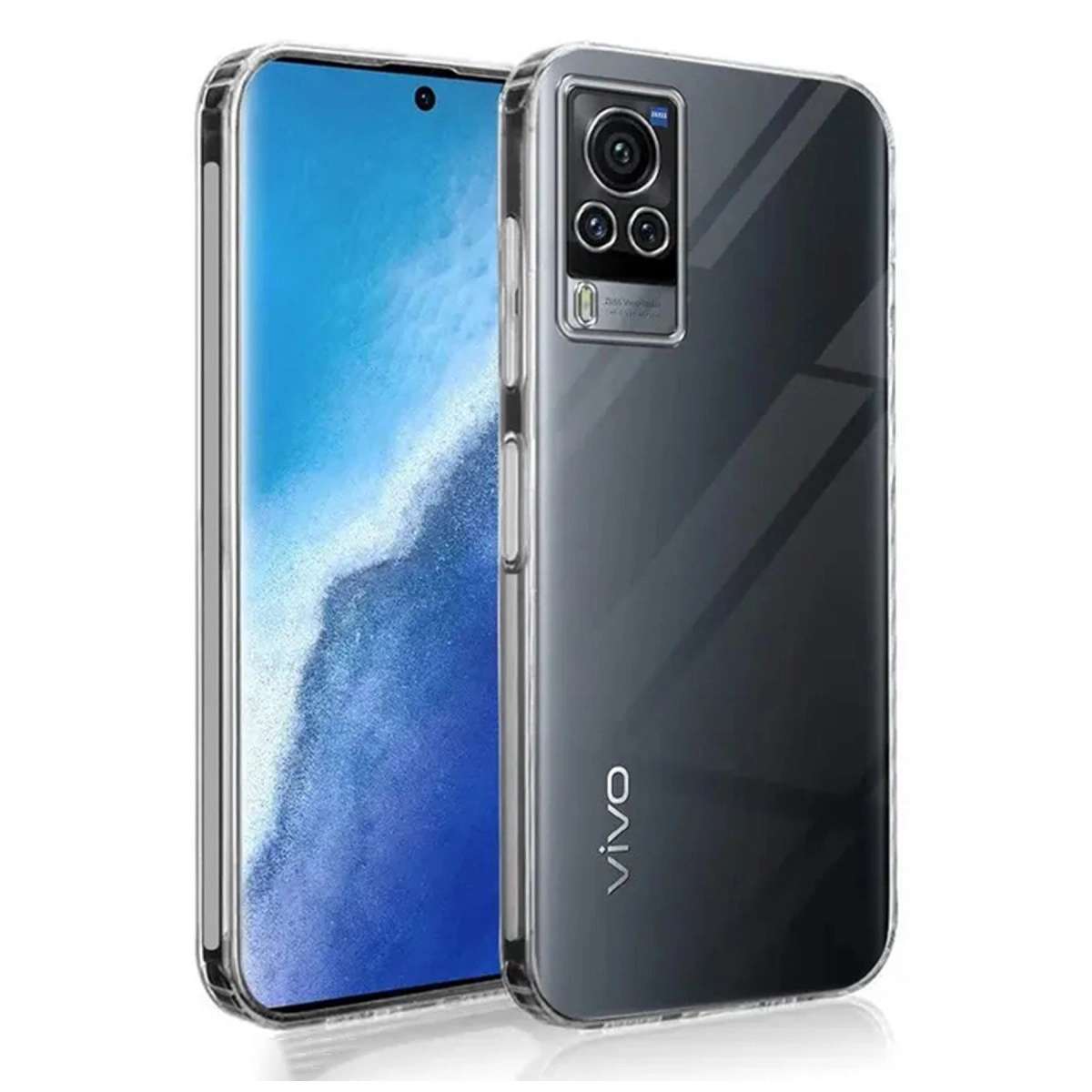 Vivo V30 5g Kılıf Lüx Şeffaf Silikon