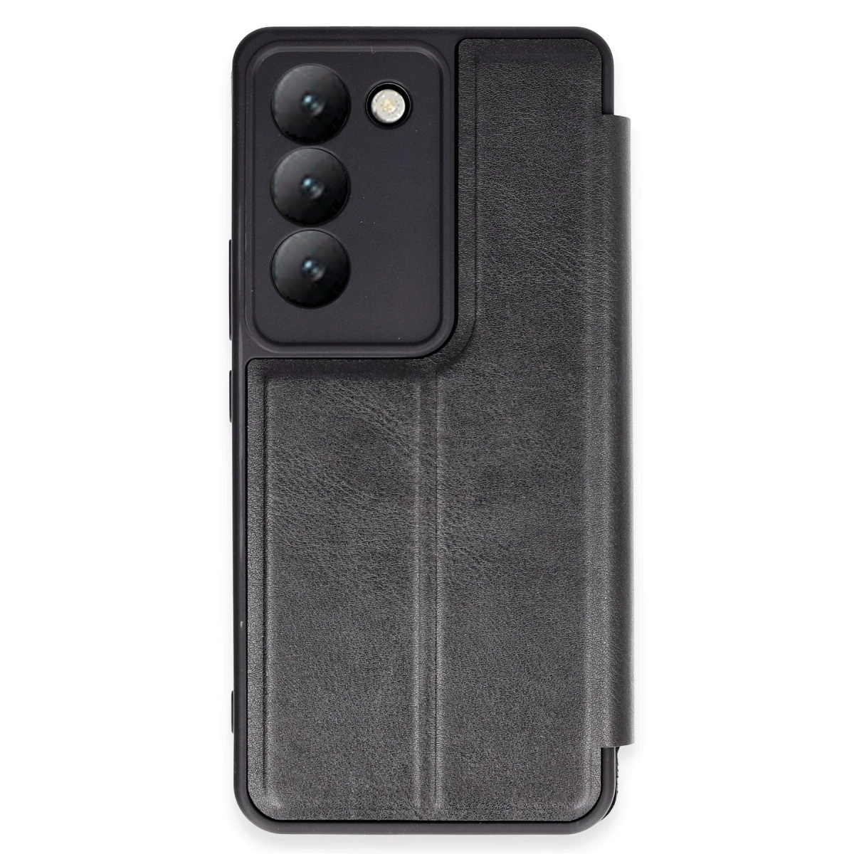 Vivo V30 Lite 4g Kılıf Flip Cover - Siyah