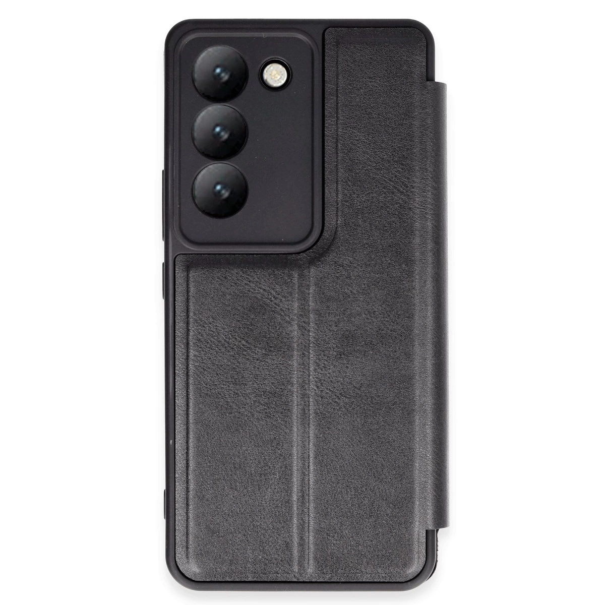 Vivo V30 Lite 4g Kılıf Flip Cover - Siyah