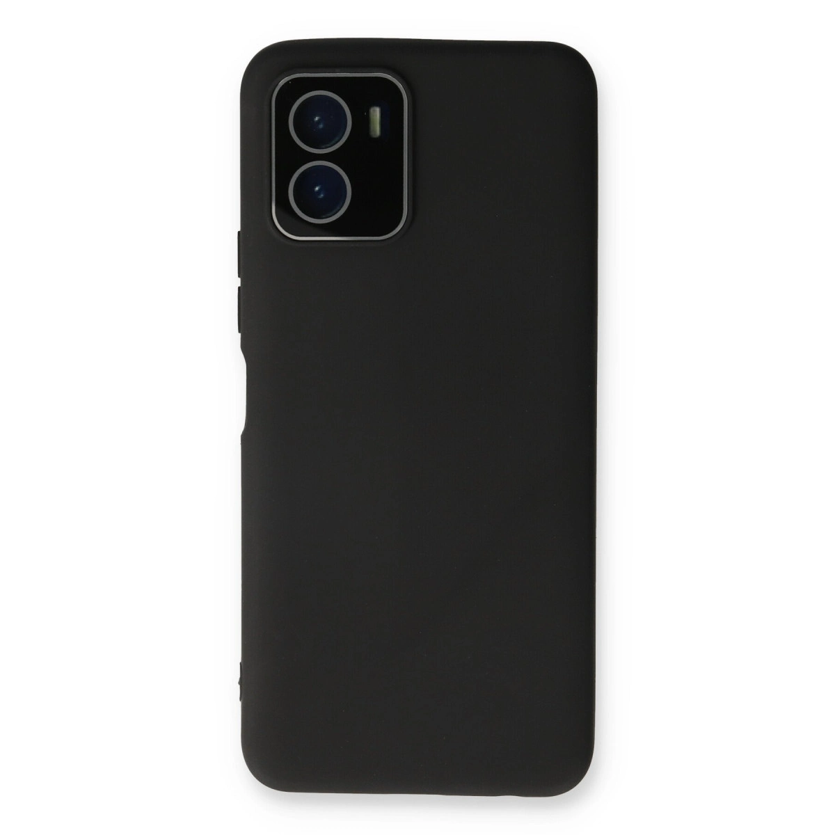 Vivo Y15s Kılıf Lansman Glass Kapak - Siyah