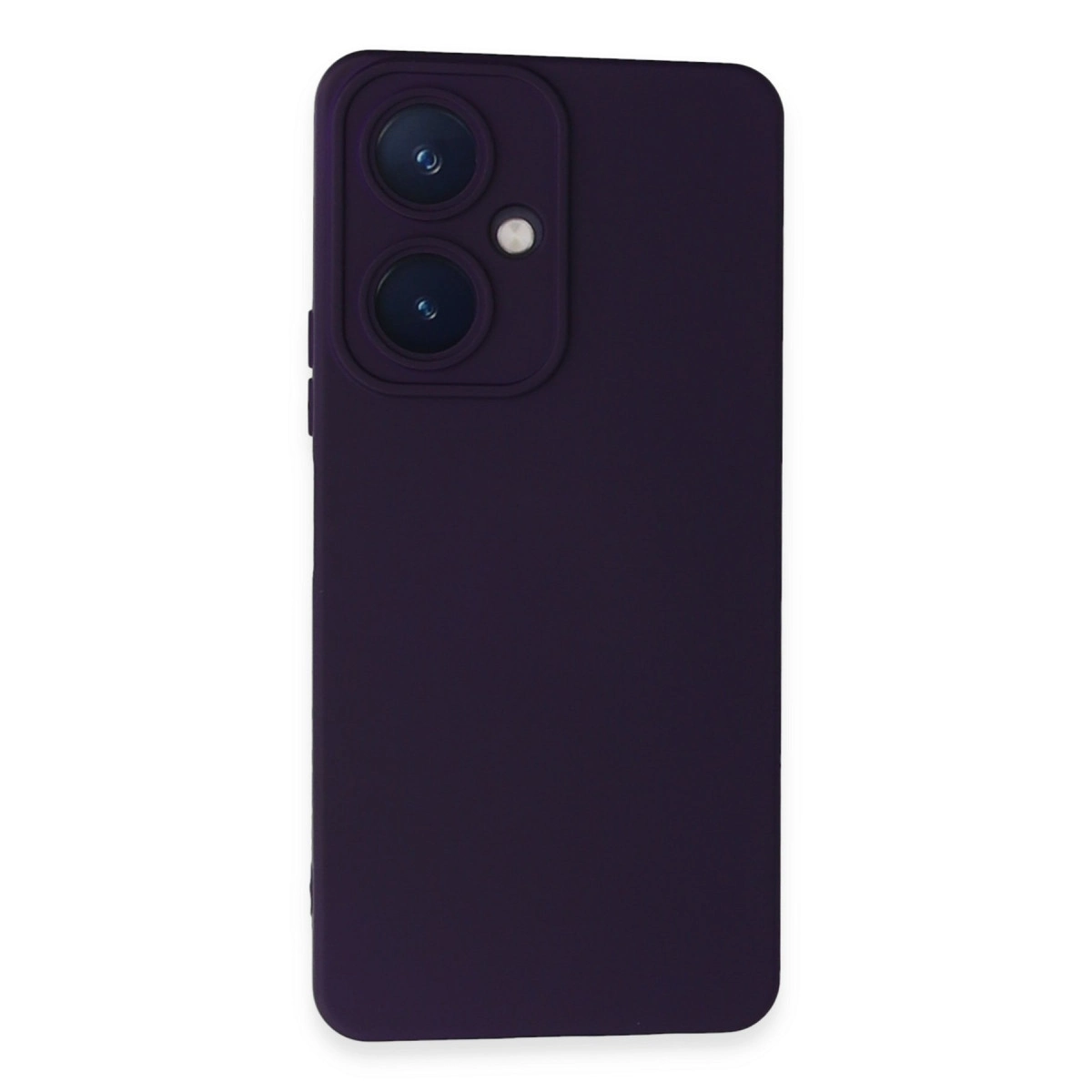 Vivo Y27 Kılıf Nano İçi Kadife Silikon - Mor