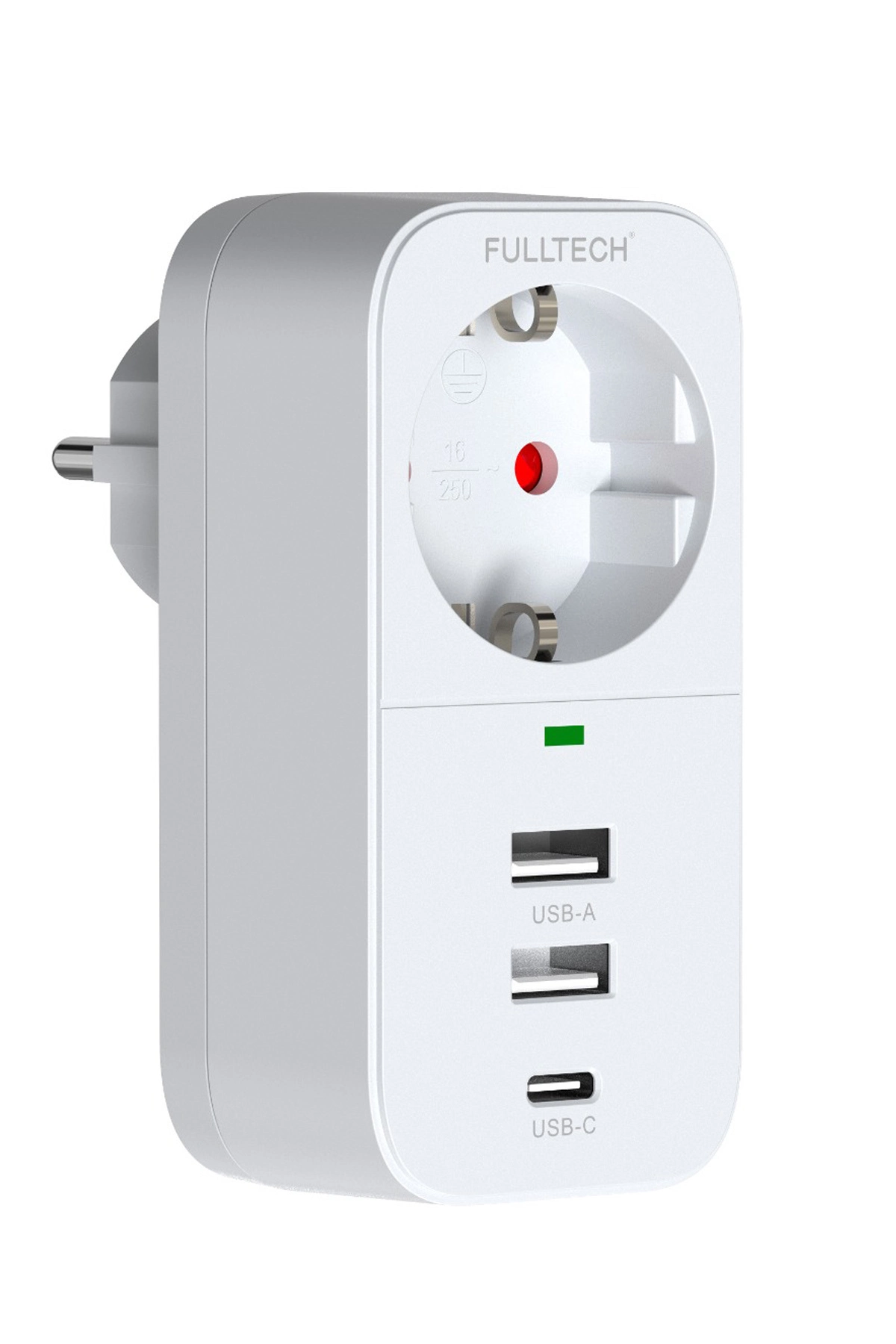 Vothoon 2.4a Çıkışlı 2xusb 1xtype-c Tekli Priz
