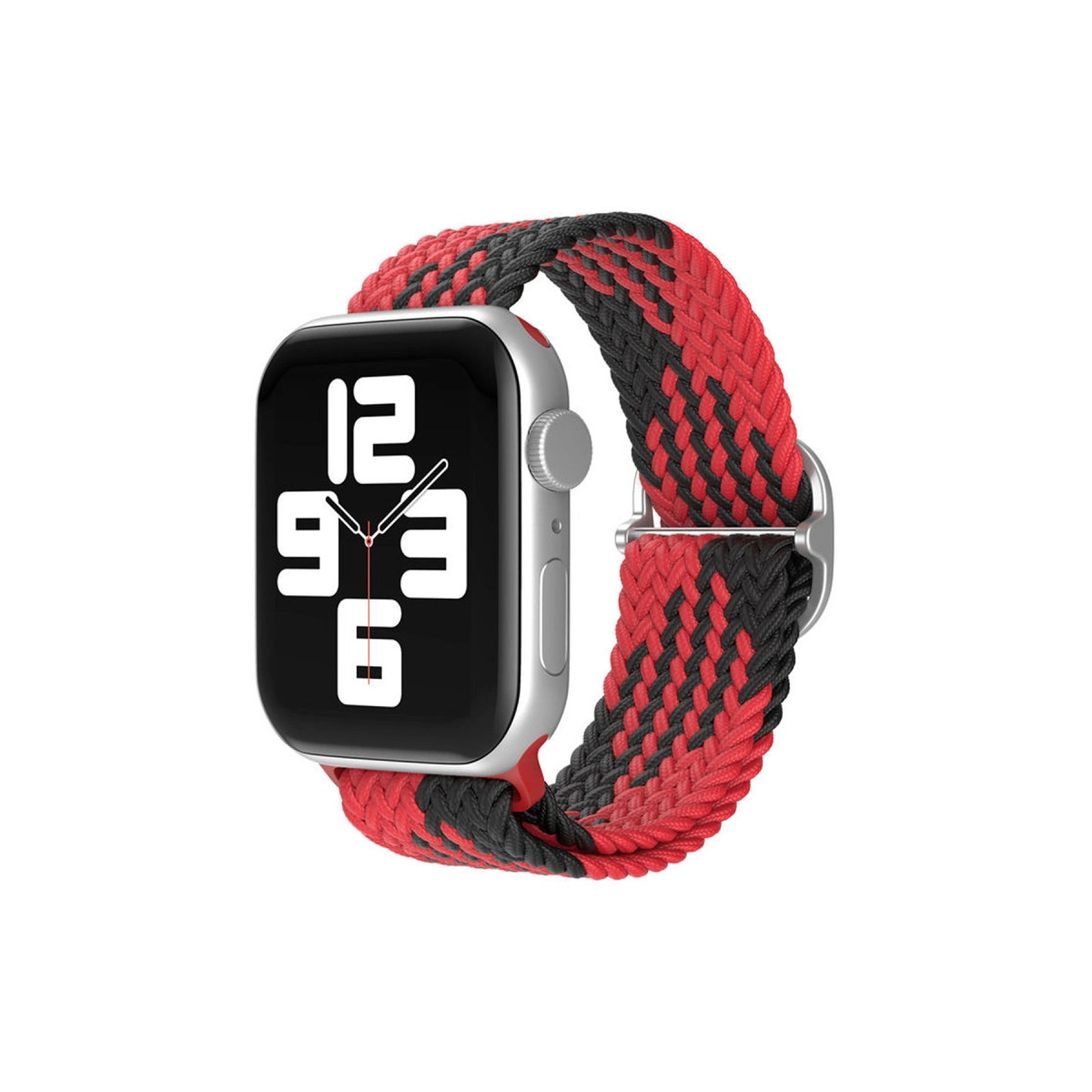 Watch 20mm  Kordon - Kırmızı-siyah