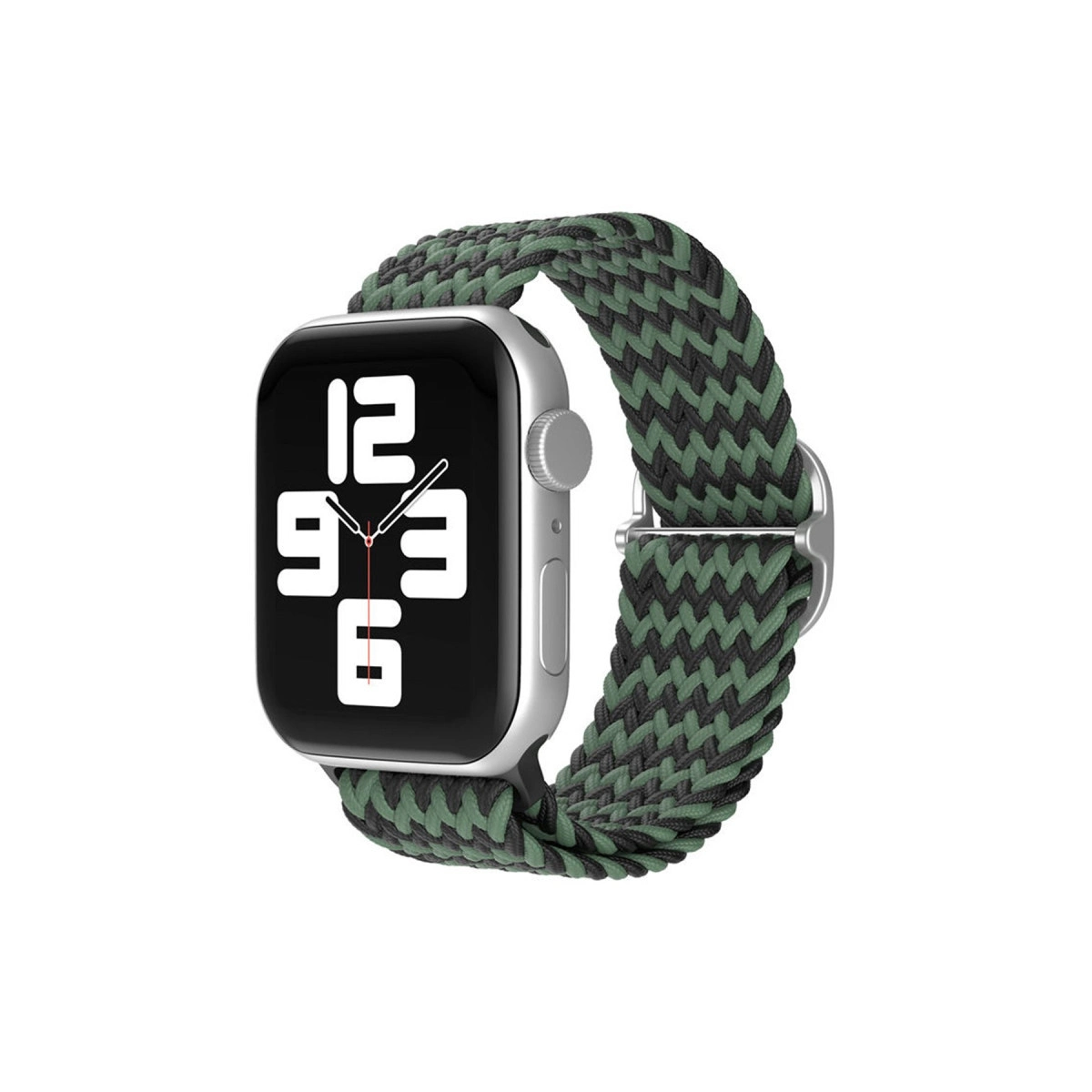 Watch 38mm  Kordon - Zigzag Yeşil-siyah
