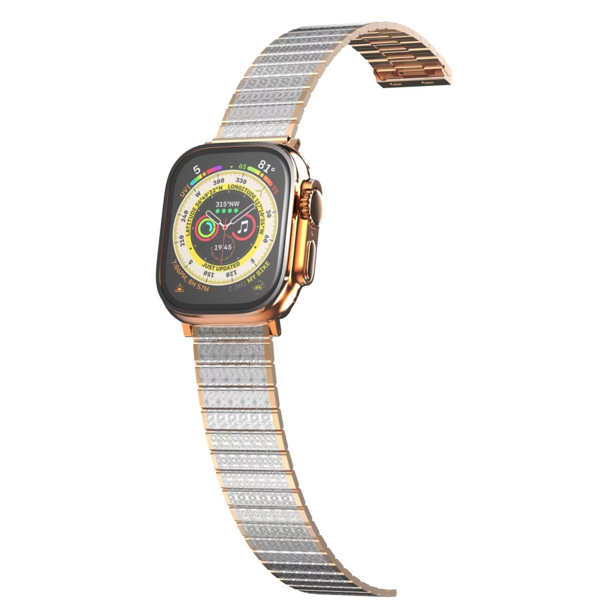 Watch 38mm Made Metal Kordon - Gümüş-rose Gold