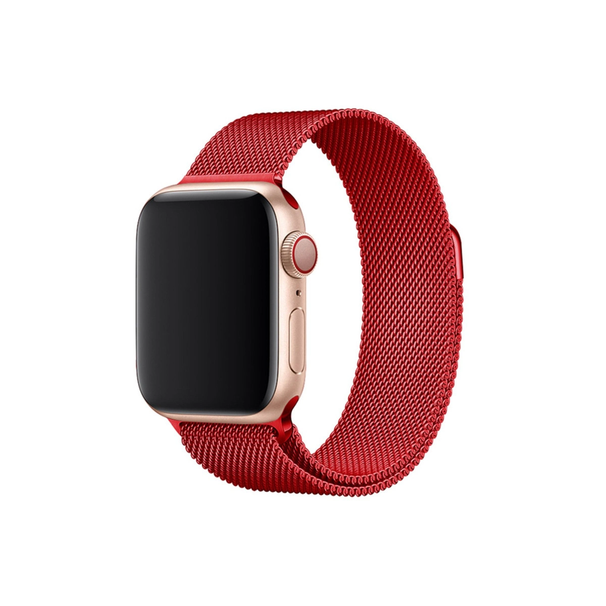 Watch 38mm Metal Mıknatıslı Kordon - Kırmızı