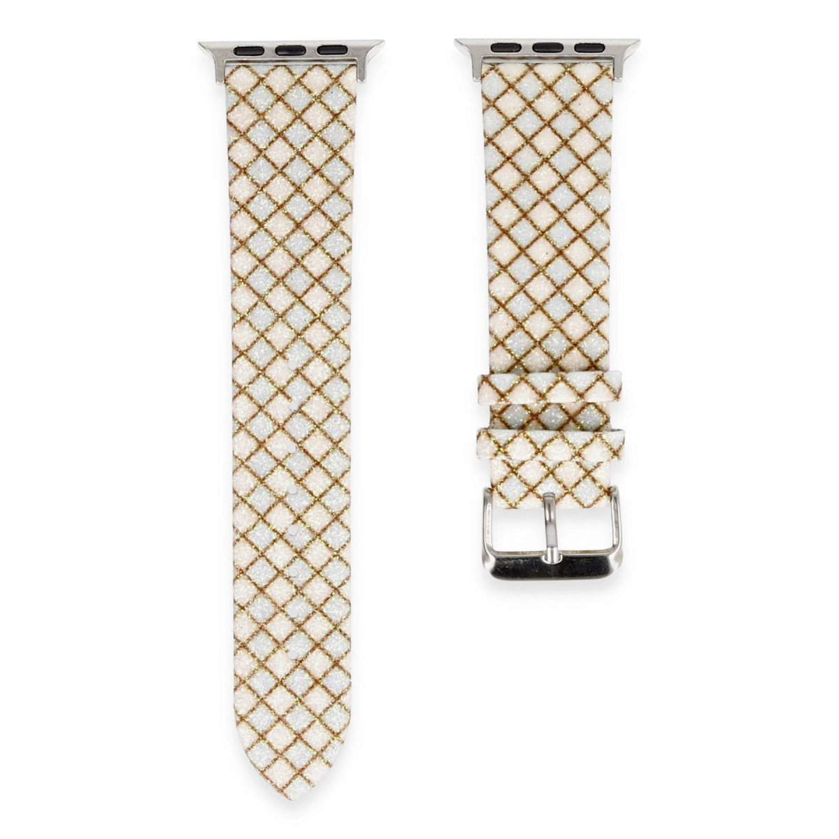 Watch 42mm Karo Motif Kordon - Mavi