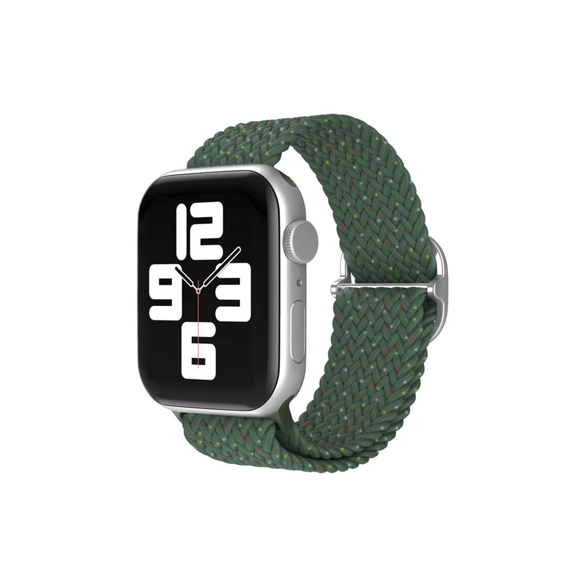 Watch 42mm  Kordon - Benekli Koyu Yeşil