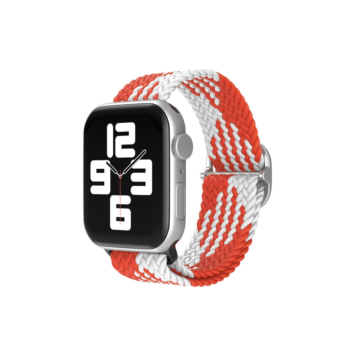 Watch 42mm  Kordon - Beyaz-kırmızı